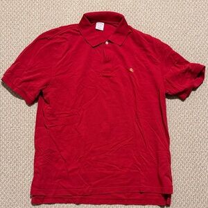 Classic Brooks Brothers 1818 XL Red Polo Shirt Original Fit